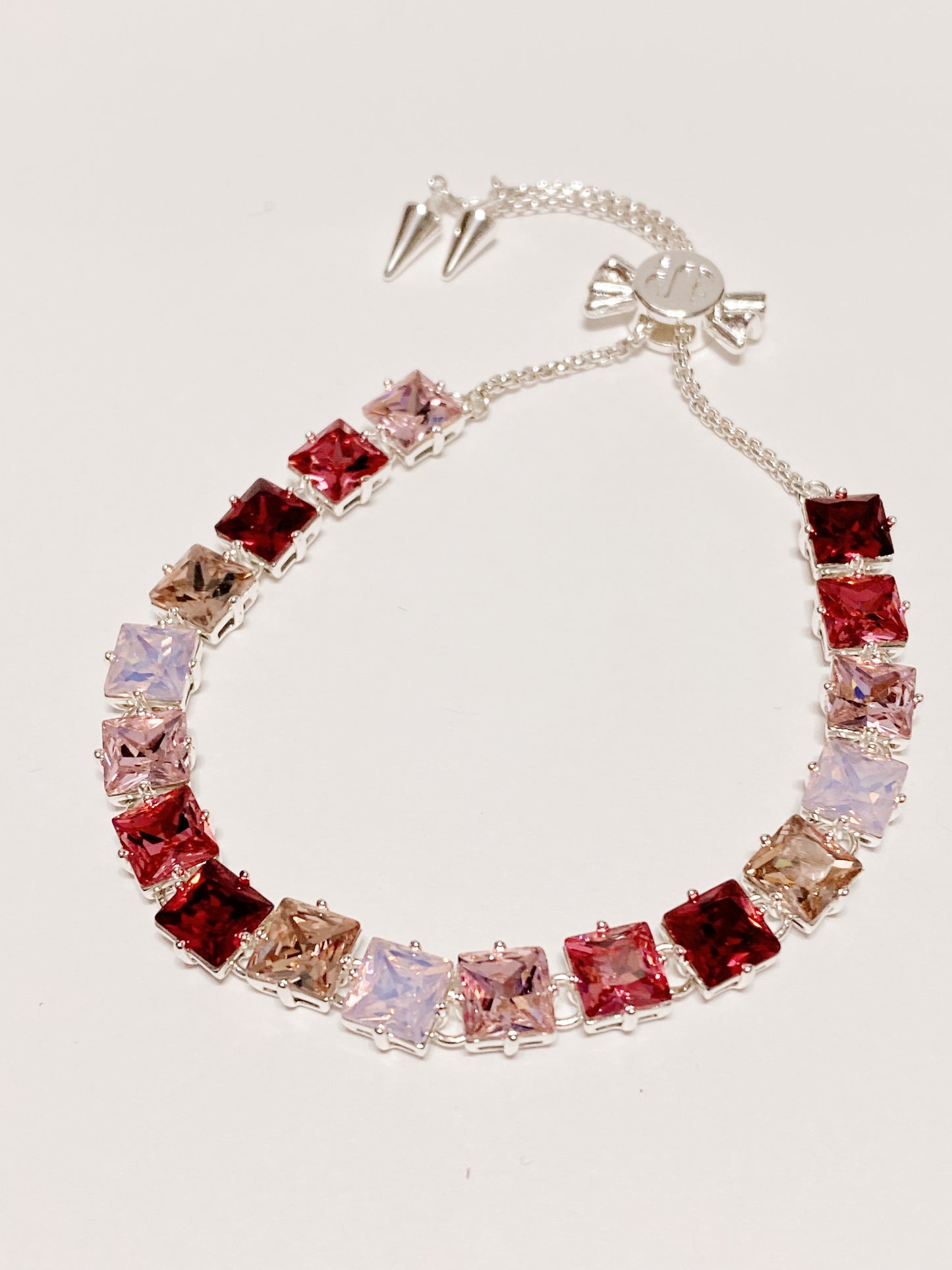 Pulsera en Rinhestone Strawberry Shortcake- Baño Plata