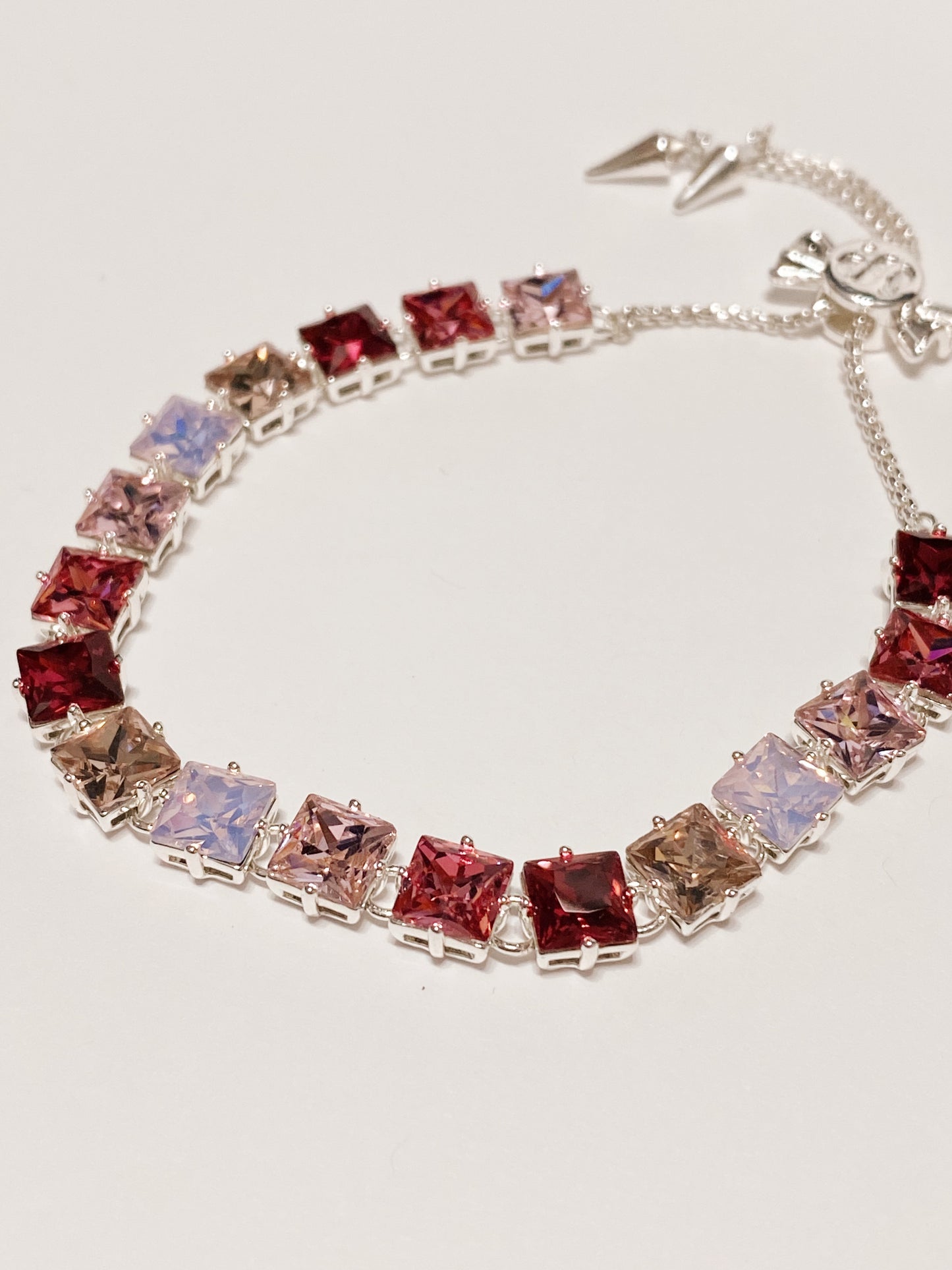 Pulsera en Rinhestone Strawberry Shortcake- Baño Plata